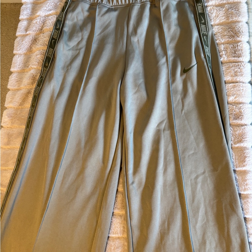 Nike Green Wide Leg Pants